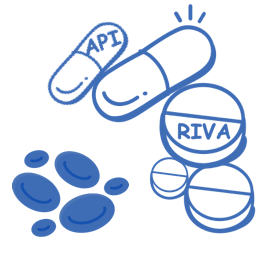 Apixaban VS rivaroxaban pour TPP et EP - Étude COBRRA